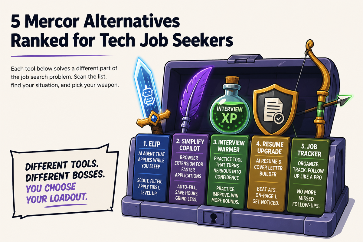 Illustration for 5 Mercor Alternatives Ranked for Tech Job Seekers